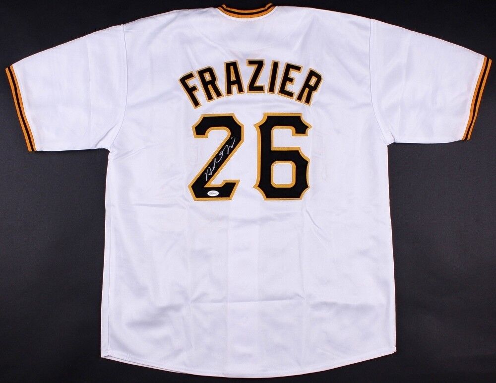 Adam Frazier Signed Pittsburgh Pirates Jersey (TSE Hologrm) Outfielder