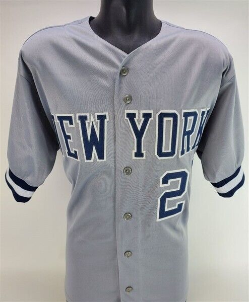 Joe Girardi Signed Yankees Jersey (JSA COA) Gray Road New York Manager Jersey