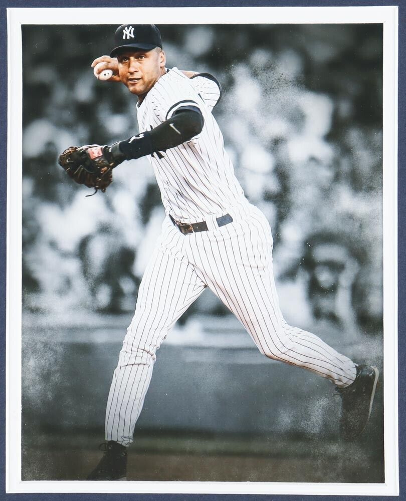 Derek Jeter New York Yankees 35x43 Framed Jersey / 5xWorld Series Champion S.S.