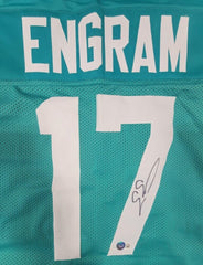 Evan Engram Signed Jacksonville Jaguars Jersey (Beckett) Ex-N.Y. Giant Tight End