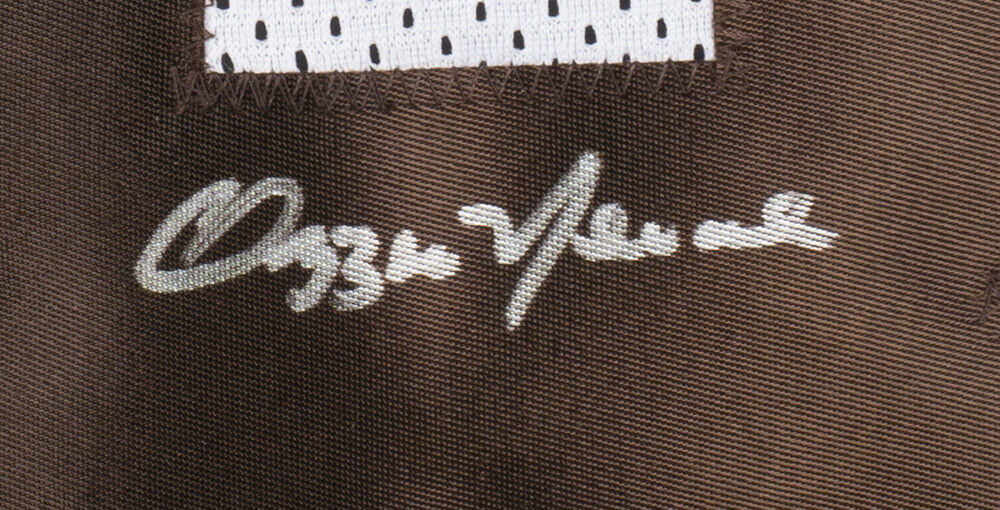 Ozzie Newsome Signed Cleveland Browns Jersey (JSA COA)  3×Pro Bowl HOF Tight End