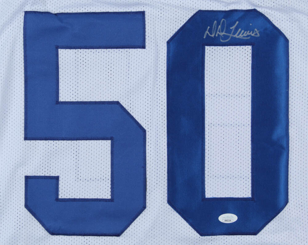 D. D. Lewis Signed Dallas Cowboys Jersey (JSA COA) 2xSuper Bowl Champ (VI, XII)