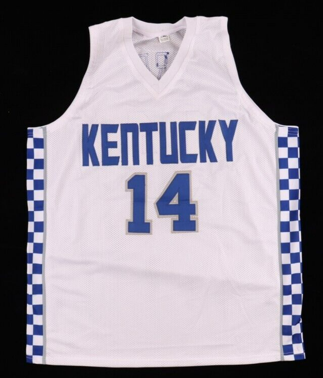 Tyler Herro Signed Kentucky Wildcats Jersey (Beckett) Miami Heat Point Guard