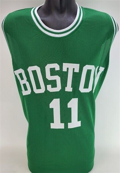 Charlie Scott Signed Celtics Green Picture Jersey Inscribed "HOF 2018" (JSA COA)