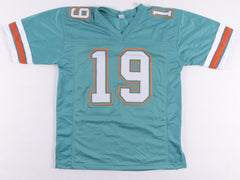 Bernie Kosar Signed Dolphins Teal Home Jersey (PSA COA) 2xPro Bowl / U of Miami