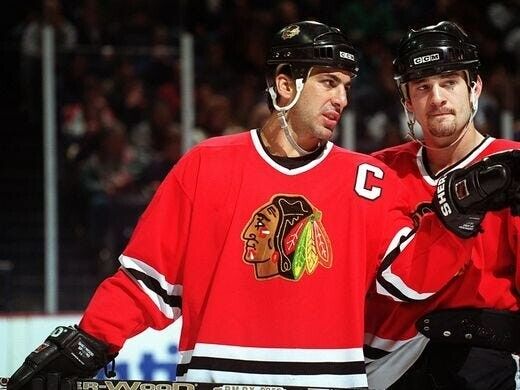 Chris Chelios Signed Chicago Blackhawk Red Jersey (JSA COA) NHL Career 1984–2010