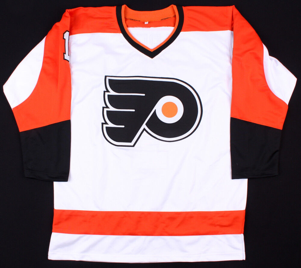 Bernie Parent Signed Philadelphia Flyers Jersey Inscribed "HOF 84" (JSA COA)