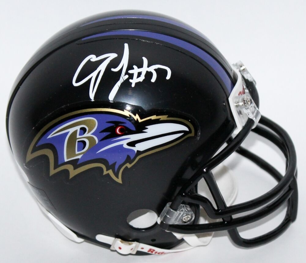C.J. Mosley Signed Baltimore Ravens Mini Helmet (JSA COA) 2×Pro Bowl 2014, 2016