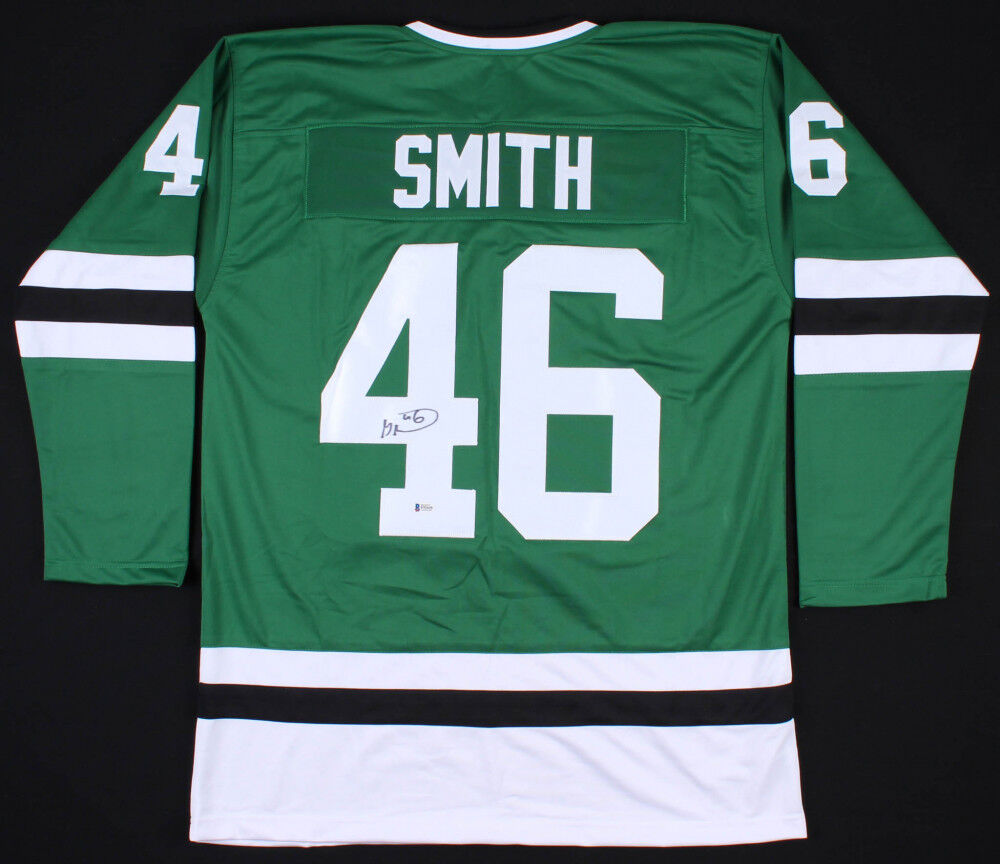 Gemel Smith Signed Dallas Stars Jersey (Beckett COA) Playing career 2014–present