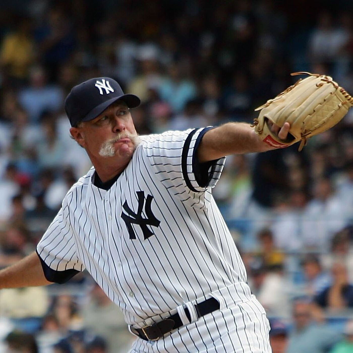 Goose Gossage Signed New York Yankees Pinstripe Home Jersey (Beckett) 2008 HOF