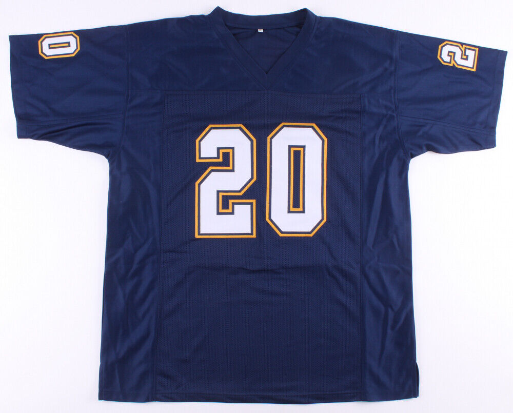 Natrone Means Signed San Diego Chargers Jersey (Beckett COA) 1994 Pro Bowl R.B.