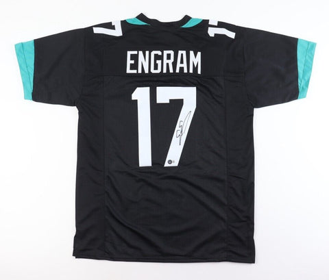 Evan Engram Signed Jacksonville Jaguars Jersey (Beckett) Ex-N Y Giants Tight End