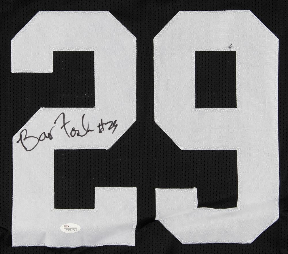Barry Foster Signed Pittsburgh Steeler Jersey (JSA COA) 2×Pro Bowl Running Back