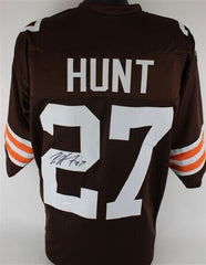 Kareem Hunt Cleveland Browns Signed Jersey / 2017 Rookie Running Back  (JSA COA)