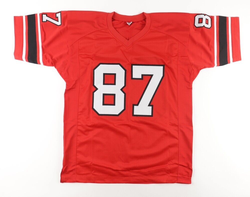 Claude Humphrey Signed Atlanta Falcons Jersey (JSA COA) 6xPro Bowl Defensive End