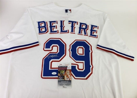 Adrian Beltre Signed Texas Rangers Nike MLB Replica Jersey (JSA COA) 477 HRs