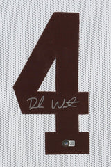 Deshaun Watson Signed Cleveland Browns 35"x43" Framed Jersey Beckett /All Pro QB
