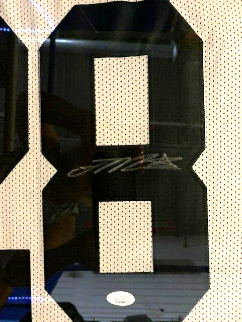 Joe Mixon Signed 35"x 43" Framed Cincinnati Bengal Jersey (JSA) 2021 Pro Bowl RB