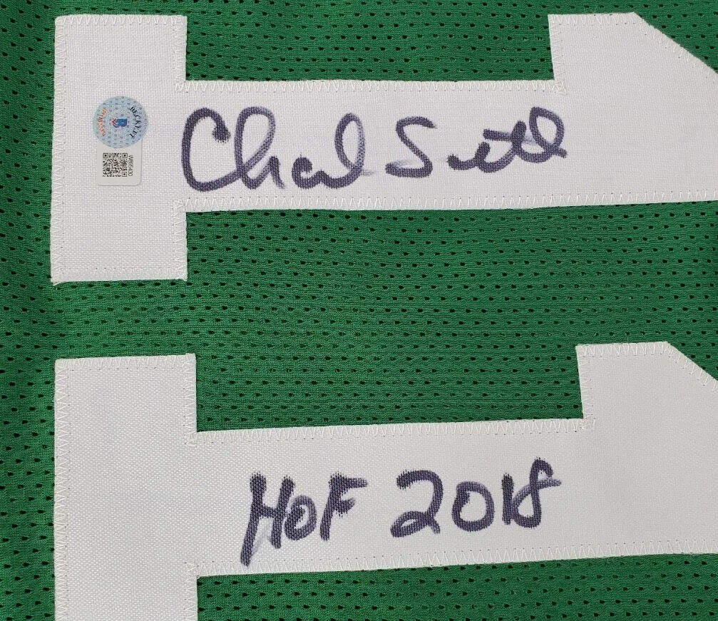 Charlie Scott Signed Boston Celtics Jersey Inscribed "HOF 2018" (JSA COA)