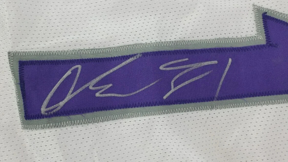 Quentin Johnston Signed TCU Horned Frogs Jersey (JSA COA) L A Chargers Receiver