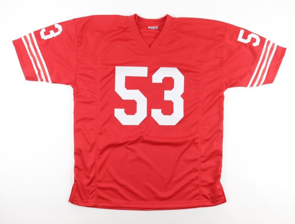Bill Romanowski Signed San Francisco 49er Jersey (PSA COA) 4xSuper Bowl Champion