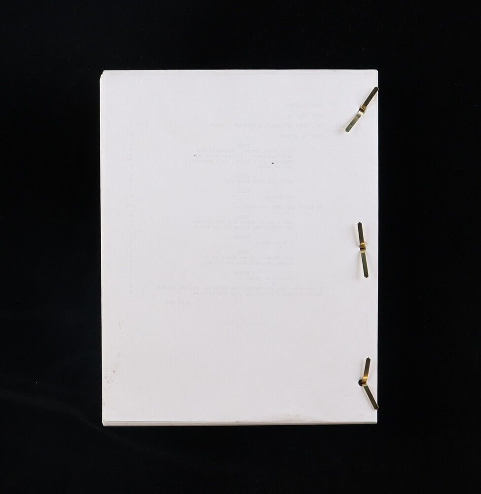 Chevy Chase (Clark W. Griswold) Signed Christmas Vacation Movie Script (Beckett)