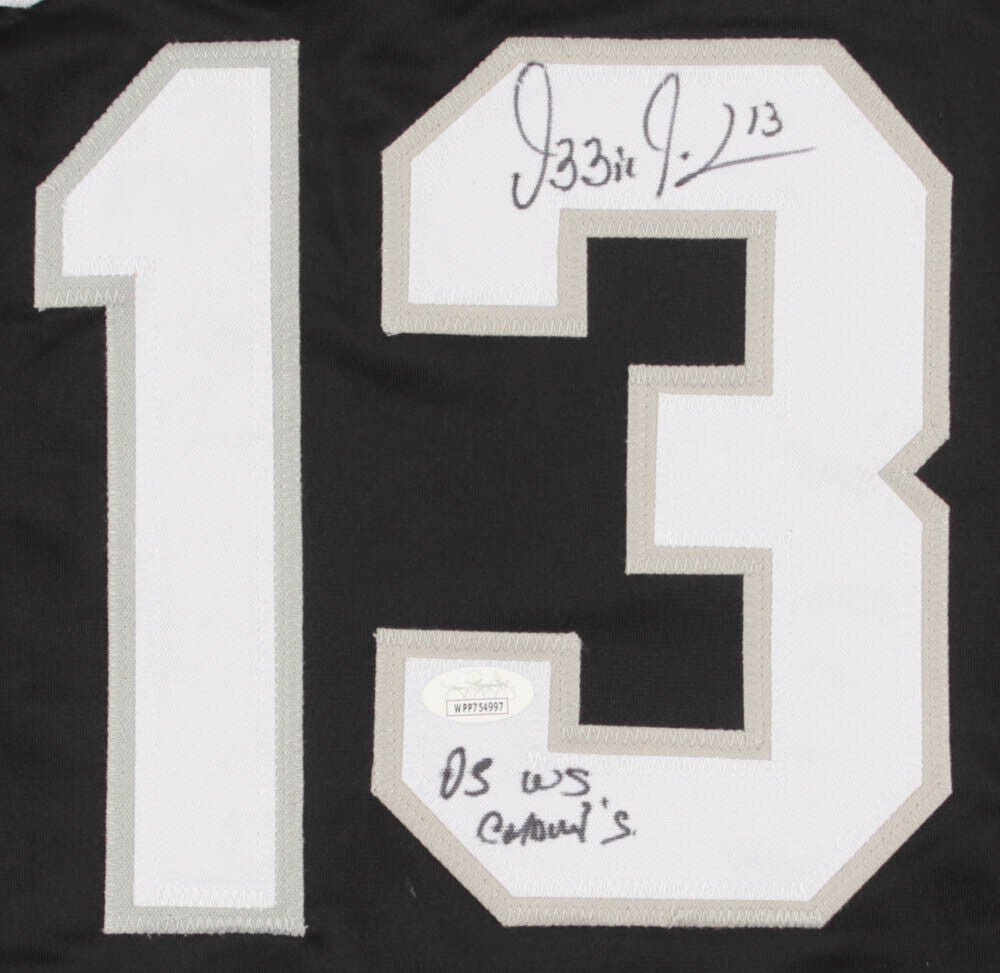 Ozzie Guillen Signed Chicago White Sox Jersey Inscribed  05 WS CHAMP'S (JSA COA)