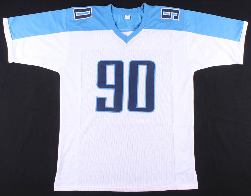 Jevon Kearse Signed Tennessee Titans Jersey (JSA COA) 3x Pro Bowl Defensive End