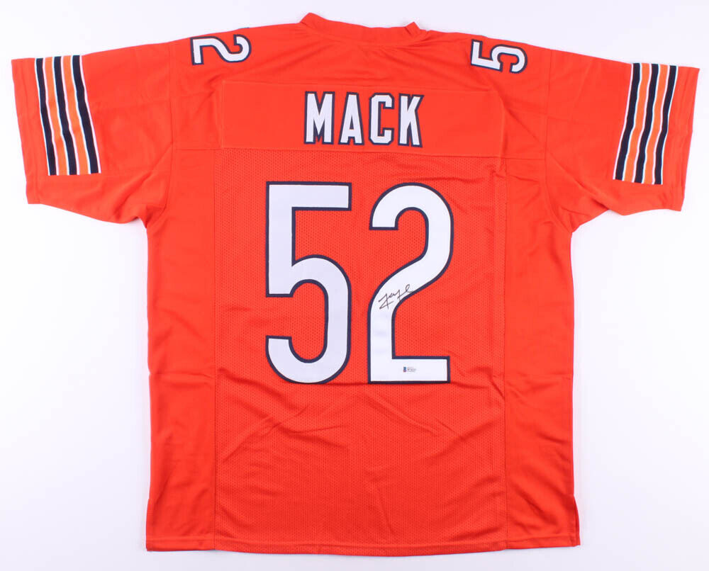 Khalil Mack Signed Chicago Bears Jersey (Beckett COA) 6xPro Bowl Linebacker