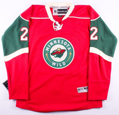 Nino Niederreiter Signed Minnesota Wild Jersey (PSA COA)