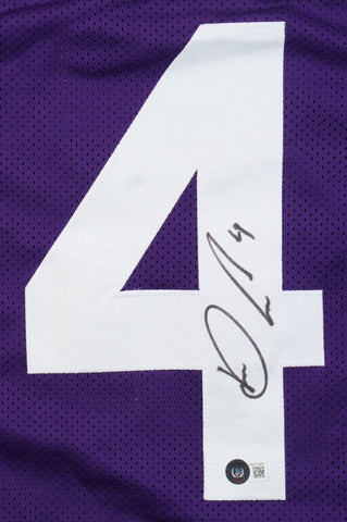 Dalvin Cook Signed Vikings Jersey (Beckett) Minnesota RB / 2022 Uniform Number