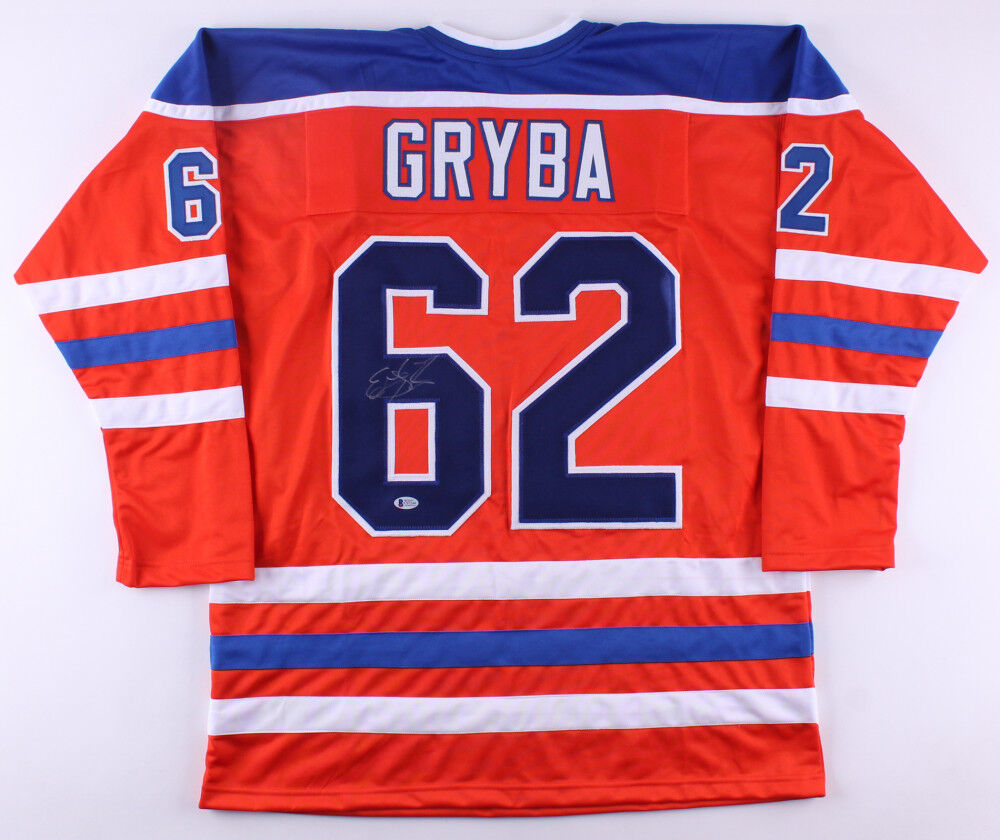 Eric Gryba Signed Oilers Jersey (Beckett COA) Playing career 2010–present