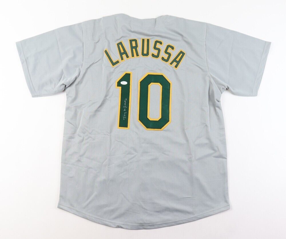 Tony LaRussa Signed Oakland Athletics Jersey (JSA COA) A s Hall of Fame Manager