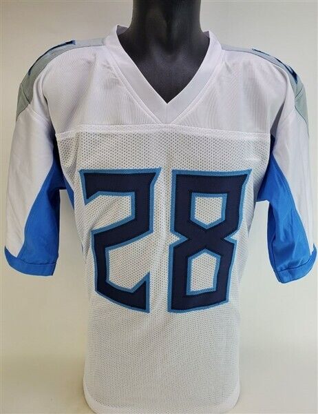 Hassan Haskins Signed Tennessee Titans Jersey (Beckett) 2022 4th Round Pick R.B