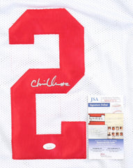 Chris Olave Signed Ohio State Buckeyes Jersey (JSA COA) New Orleans Saints W.R.