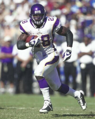 Adrian Peterson Signed Minnesota Vikings 35"x 43" Framed Jersey (Beckett) R.B.