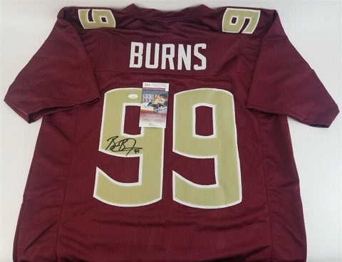 Brian Burns Signed Florida State Seminoles Jersey (JSA COA) Carolina Panthers DE