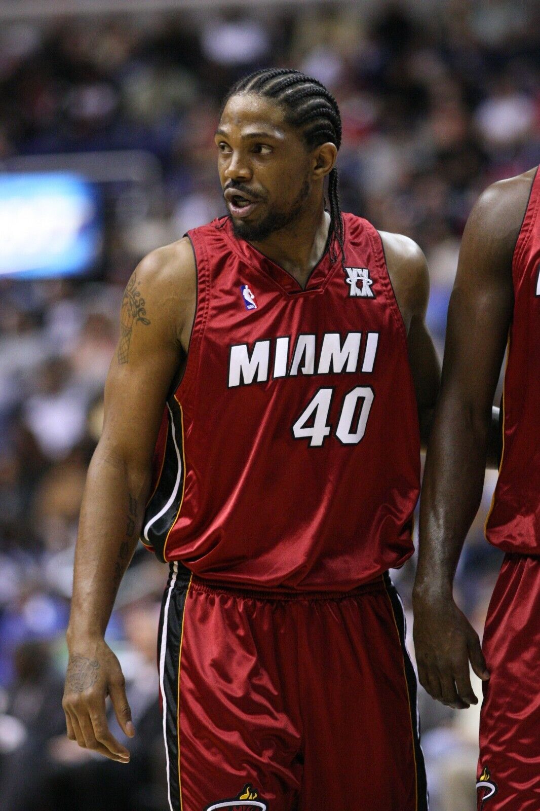 Udonis Haslem Signed Miami Heat Jersey (JSA COA) 3xNBA Champion 2006, 2012, 2013