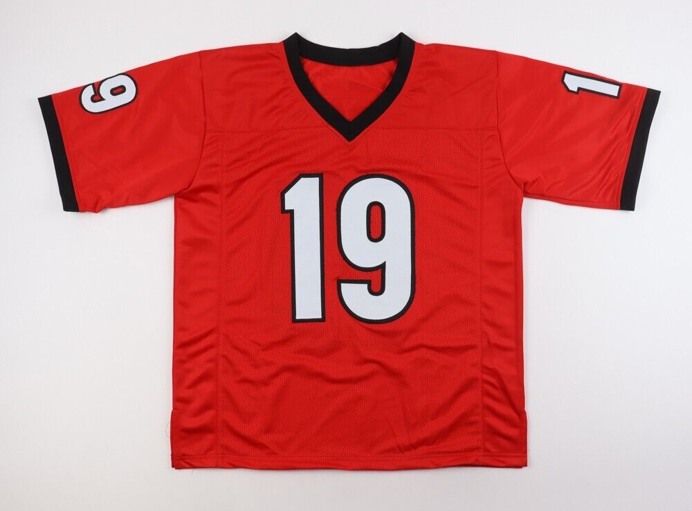 Adam Anderson Signed Georgia Bulldogs Jersey (Radtke Holo) Univ GA LB 2018-2021