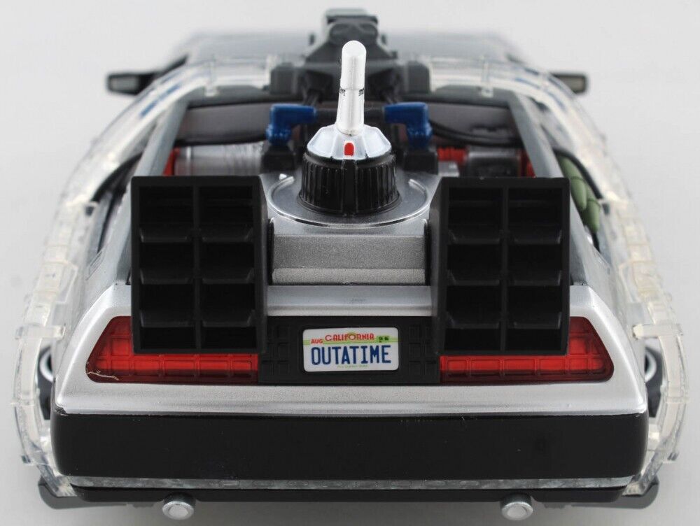 Christopher Lloyd Signed "Back to the Future" Delorean Time Machine Light Up Car