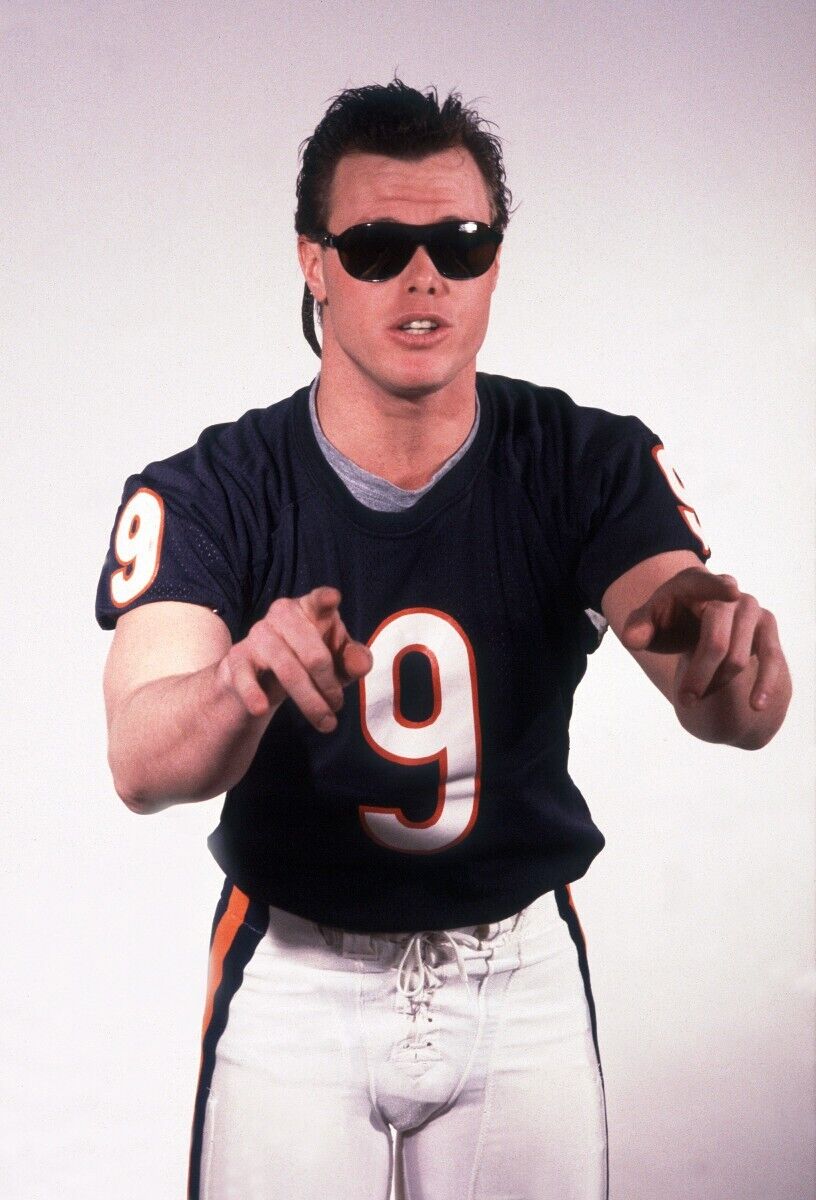Jim McMahon Signed Bears 35" x 43" Custom Framed Jersey (Schwartz COA) Punky QB