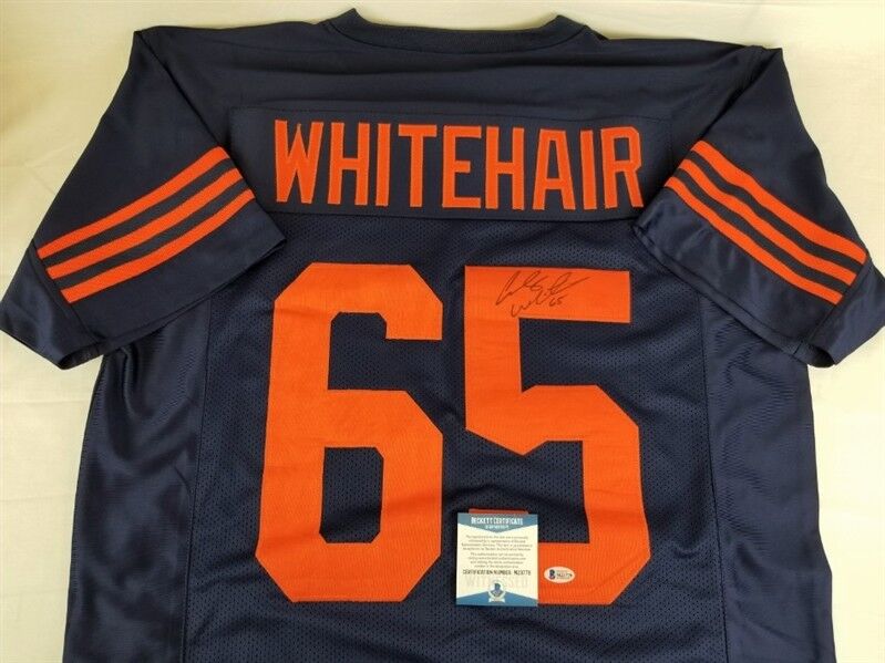 Cody Whitehair Signed Chicago Bears Custom Jersey (Beckett COA) Pro Bowl Center