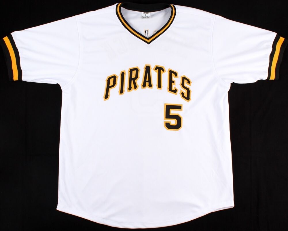 Bill Madlock Signed Pittsburgh Pirates Jersey (JSA COA) 4×NL Batting Champ 3rd B