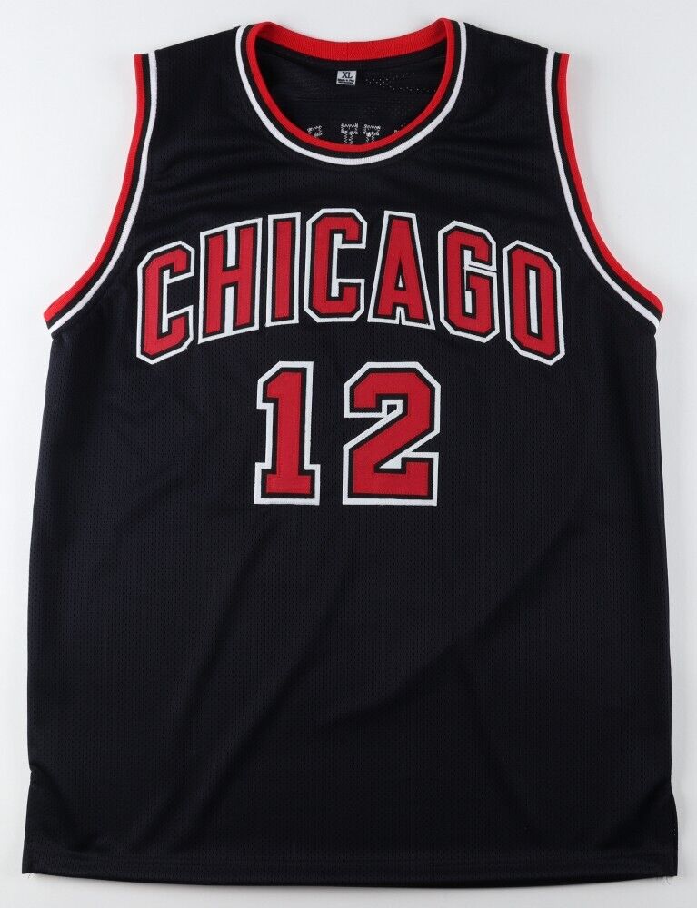 Ayo Dosunmu Signed Chicago Bulls Jersey (Beckett) 2021 Draft Pick U. of Illinois