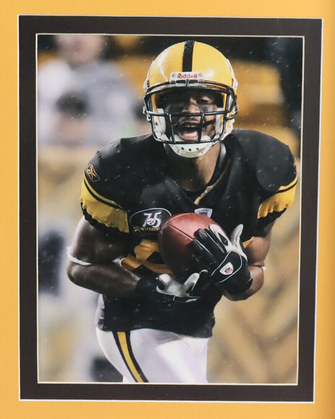 Nate Washington Pittsburgh Steelers Signed Vertical 8x10 Photo JSA COA  (catch at head)