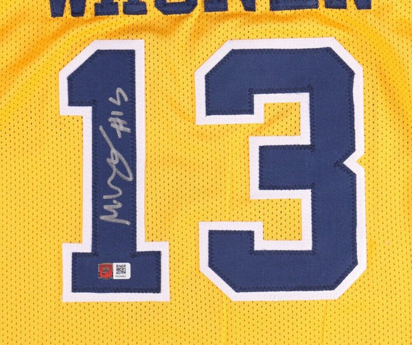 Mo Wagner Signed Michigan Wolverines Jersey (PA COA) Lakers 1st Round –