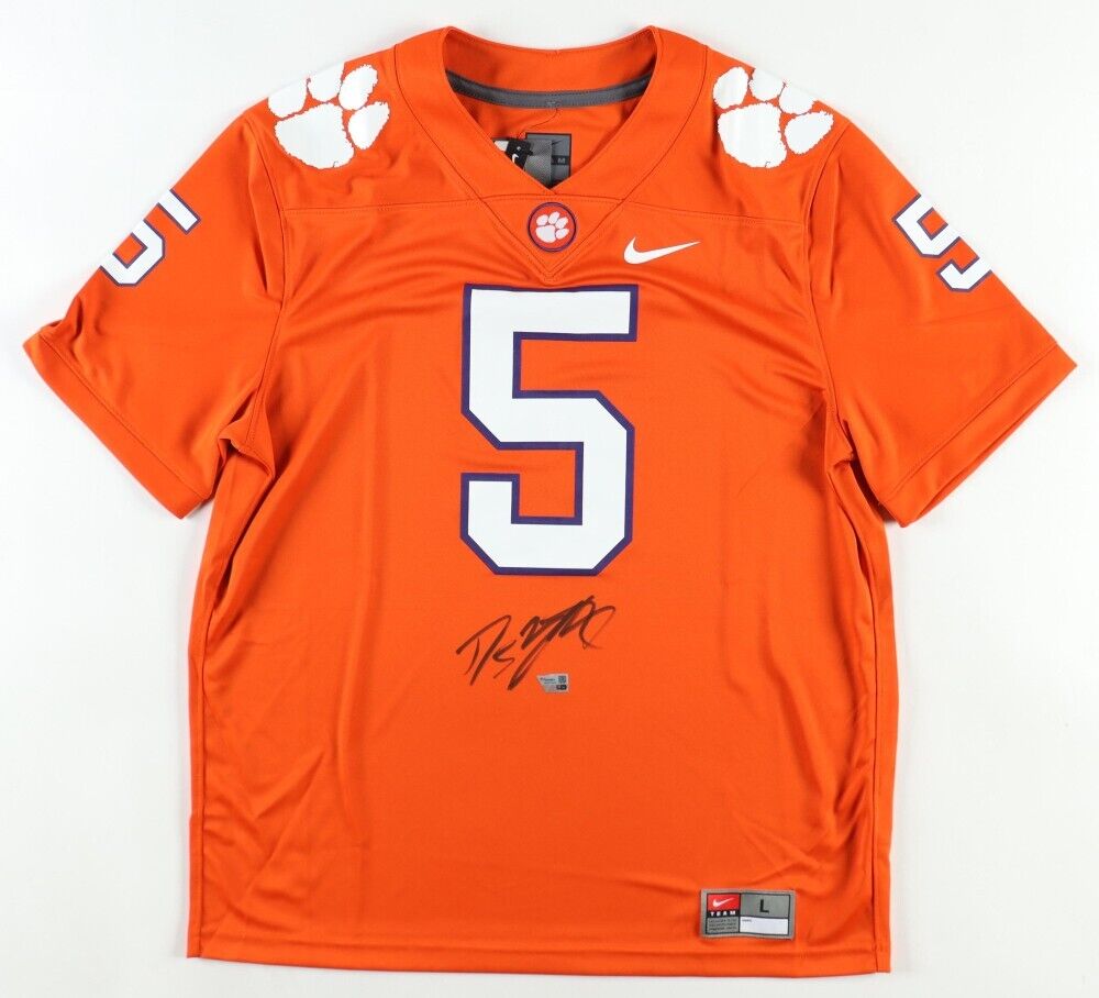 DJ Uiagalelei Signed Clemson Tigers Nike Jersey (Fanatics) 2024 Florida State QB