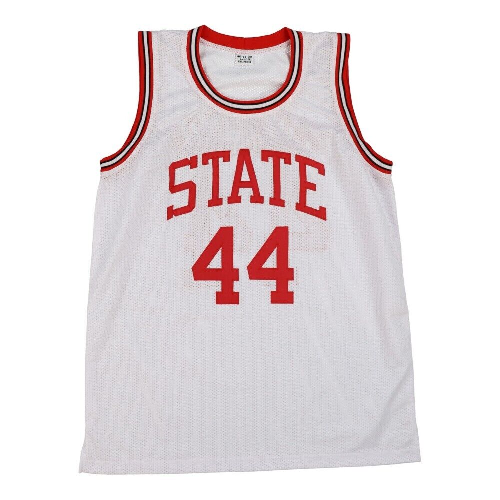 David Thompson Signed N C State Wolfpack Jersey (JSA COA) #1 Overall Dft Pk 1975