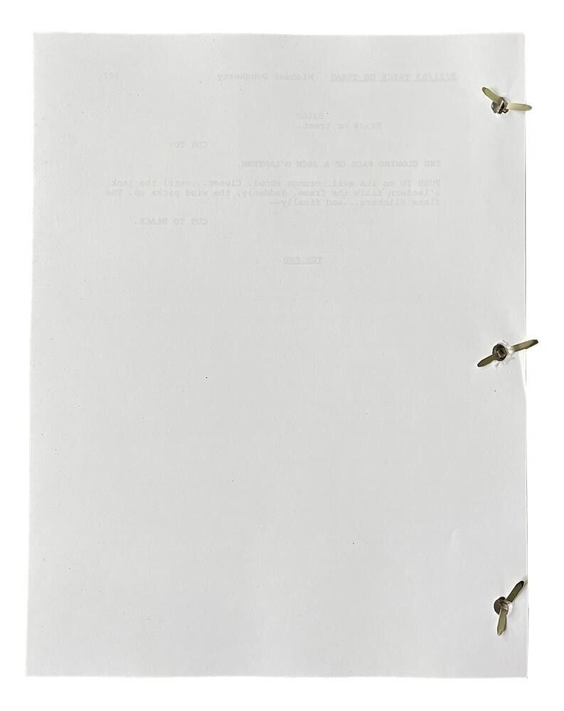 Billy Bob Thornton (Willie Soke) Bad Santa / Signed Full 2003 Movie Script (JSA)
