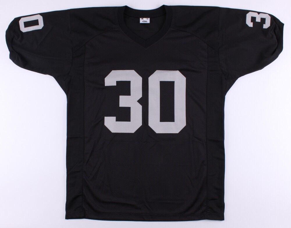 Jalen Richard Signed Oakland Raiders Jersey Pro Player Hologram / SMU Mustang RB